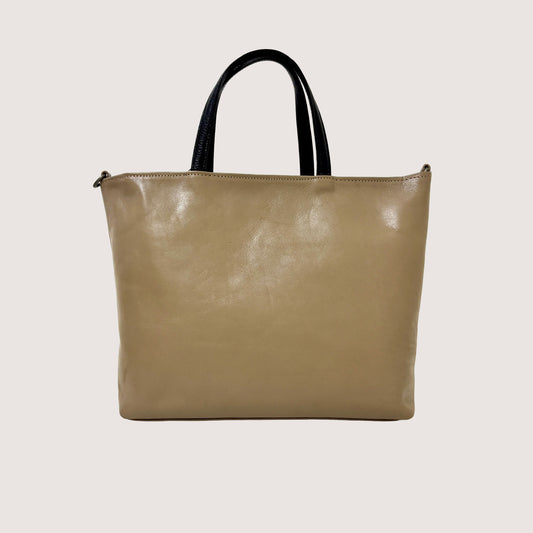 coco レザー2wayハンド/配色