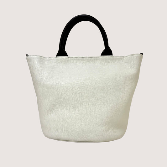 baketsu レザー2wayバッグ/配色