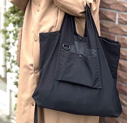hassui 撥水加工ナイロンBigトート